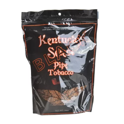 Kentucky Select Black Pipe Tobacco Bag - Size#8oz>16oz>5lb