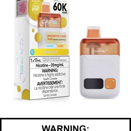 Banana Ice CAPSL Disposable Vape