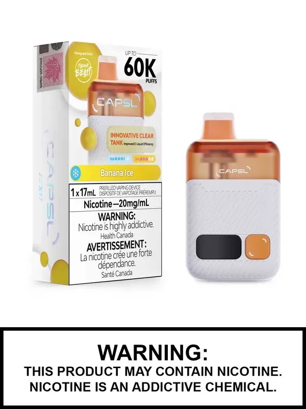 Banana Ice CAPSL Disposable Vape