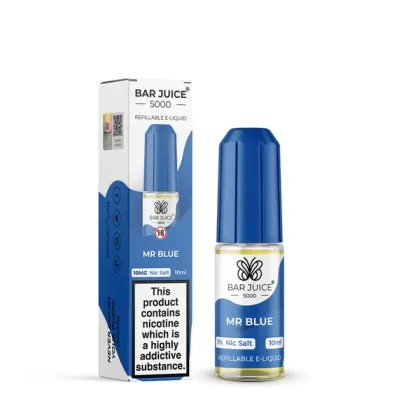 Mr Blue Bar Juice 5000 Nic Salts e Liquid 10ml – TPD - Vapestorm Co