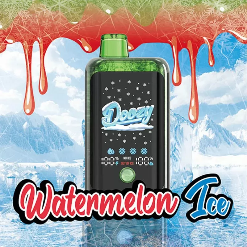 DOOZY ICE CUBE 40K Disposable Vape – Watermelon Ice