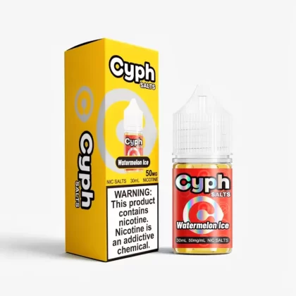 Watermelon ICE SALT – Cyph Salts – 30mL – Menthol – Nic Salt