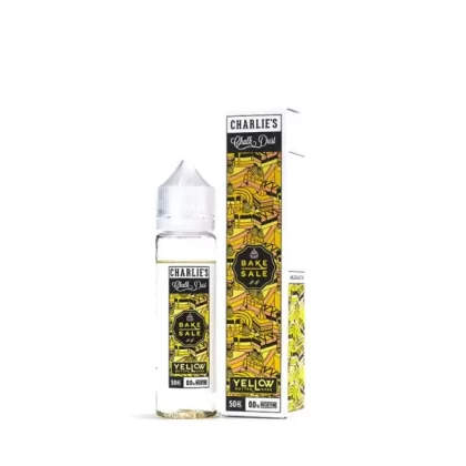 YELLOW BUTTER CAKE E-LIQUID BY CHARLIE’S CHALK DUST – BAKE SALE 50ML 70VG