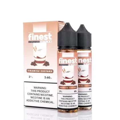 The Finest E-Liquid - Signature Edition - Tiramisu Custard - 120ml (DISCONTINUED)