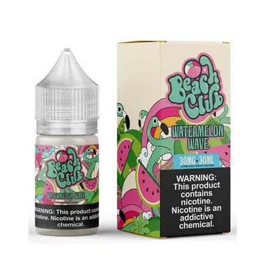 Watermelon Wave by Beach Club E-Liquid 30mL (Salts) - Nicotine Level#30mg>50mg