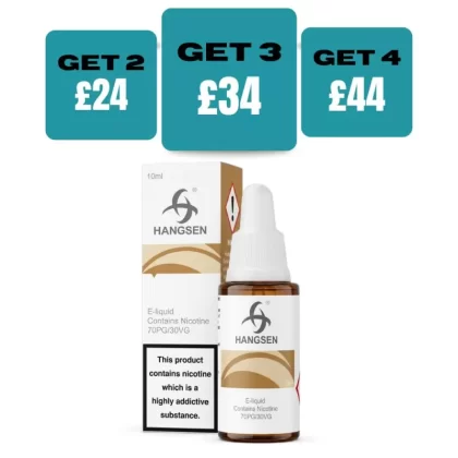 Hangsen 10ml E-Liquids - Box of 10 - 3 MG / Rainbow