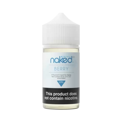 Naked 100 Menthol - Berry - 60ML E-Liquid - 0MG