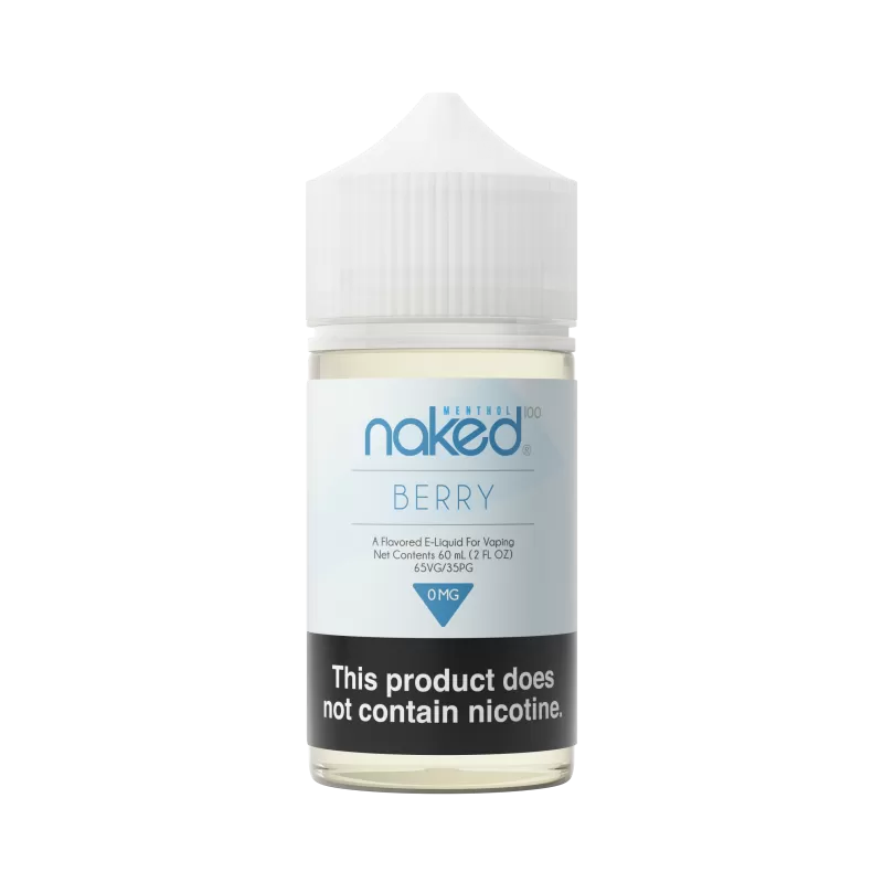 Naked 100 Menthol - Berry - 60ML E-Liquid - 0MG