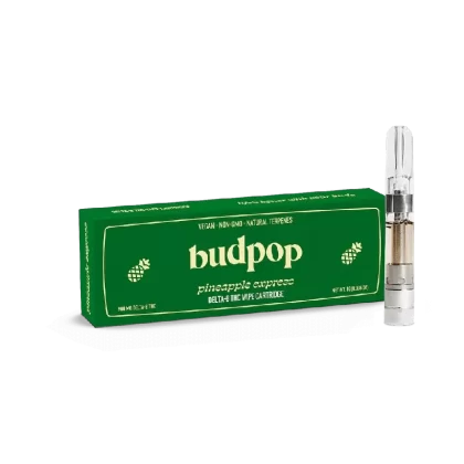 BudPop Pineapple Express Delta 8 THC Vape - pack size#Single>3-Pack>5-Pack