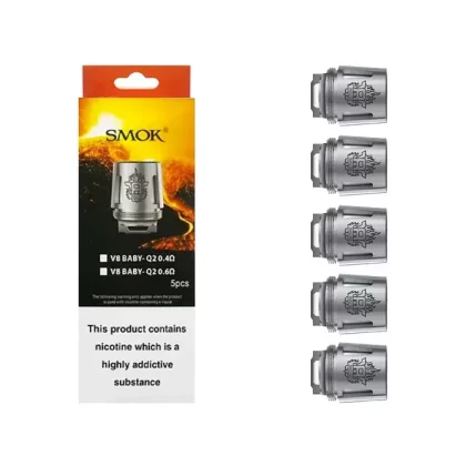 Smok TFV8 Baby Replacement Coils - Baby M2 Core – 0.15Ω, Baby M2 Core – 0.25Ω