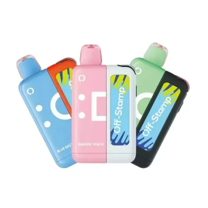 Off Stamp X-Cube 25K Vape - Pack Count#Single Pack~Flavor#Bangin Peach>Bangin Watermelon>Blue Razz Ice>Dragon Strawnana>Florida Sherbet>Hawaiian Popsicle>Miami Mint>Rocket Popsicle>Pine Pass