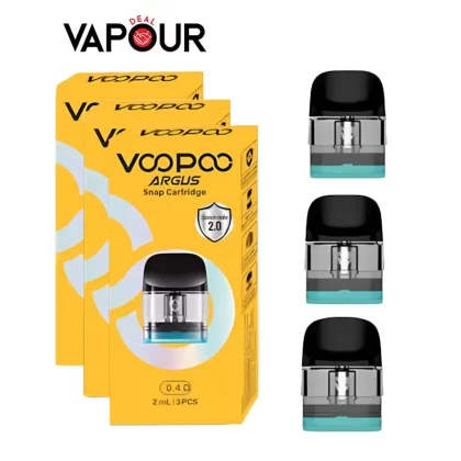 Voopoo Argus Snap Replacement Pods - 0.4ohm - Vapourdeal Co