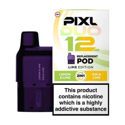Lime Edition Pixl Duo 12 Refill Pack - Vapeshop Co