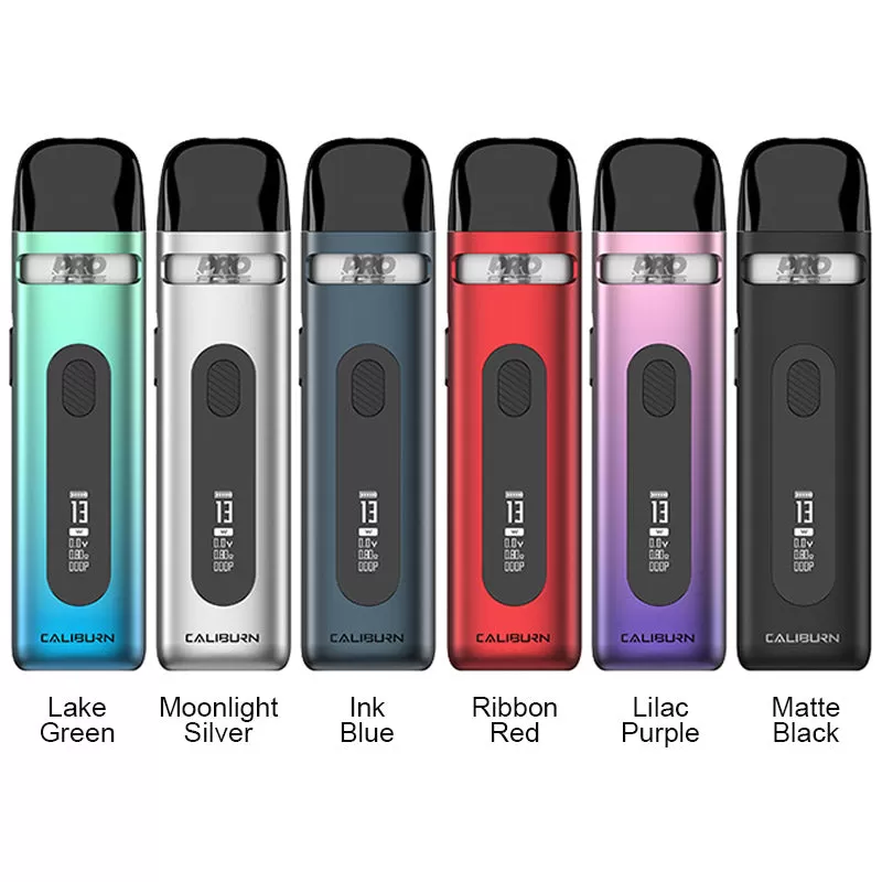 Uwell Caliburn X 20W Pod System Kit 850mAh - Matte Black / CN-SZ - Image 2