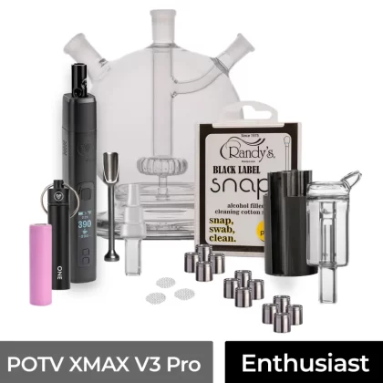 POTV XMAX V3 Pro Enthusiast Vaporizer Kit - Blue
