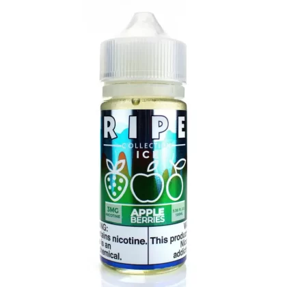 Apple Berries On ICE by Vape 100 Ripe Collection 100mL - 0MG