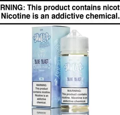 BLUE BLAST ICE BY SKWEZED 100ML - Vapejuice