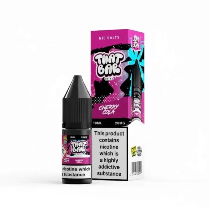 Cherry Cola Ice By That Bar Juice 10ml - Nicotine Strength#20mg (Salt)>10mg (Salt)