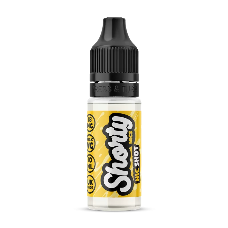 Shorty Nics Nic Shot - 10ml - 18MG - Vape Product (B2FA33) - Image 2