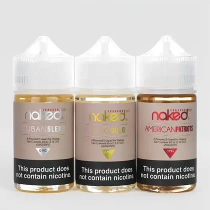 Naked 100 Tobacco Zero Nicotine Vape Juice 60ml