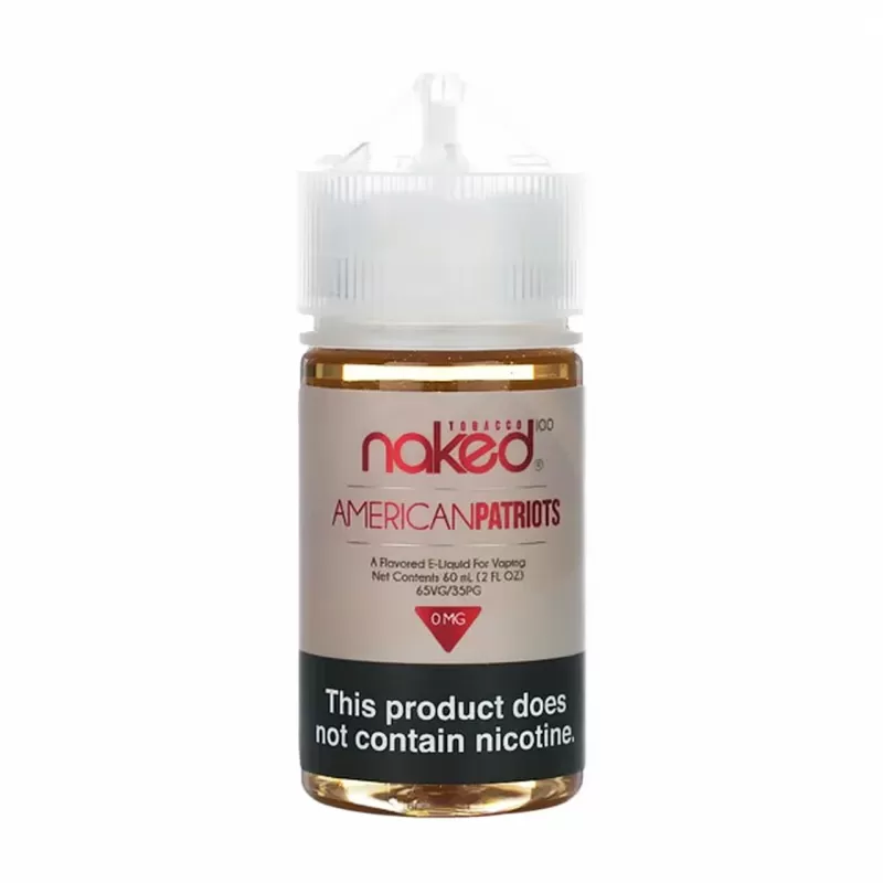 Naked 100 Tobacco Zero Nicotine Vape Juice 60ml - Image 2