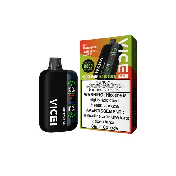 Vice Boost Disposable Vape – 9000 Puffs -Tiki Punch Ice