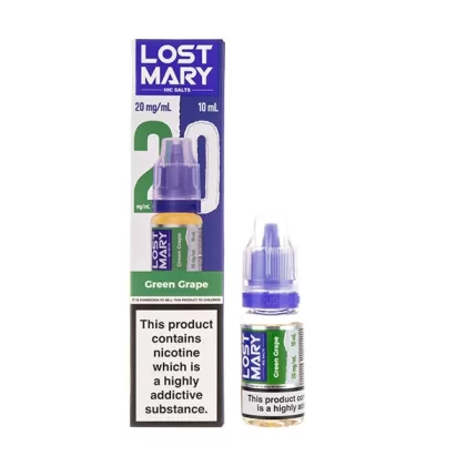 Green Grape Nic Salt E-Liquid by Lost Mary - Vapesuperstore Co
