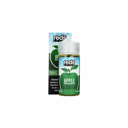 7 Daze – Reds Apple ICED eJuice Watermelon – 100ml - Randmvapesaustraliawholesale