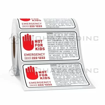 Washington | WA RX Recreational Compliant Labels | 1,000 Labels