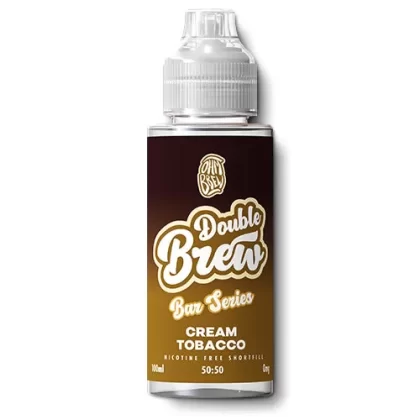 Cream Tobacco Shortfill by Double Brew - Ecigarettedirect Co