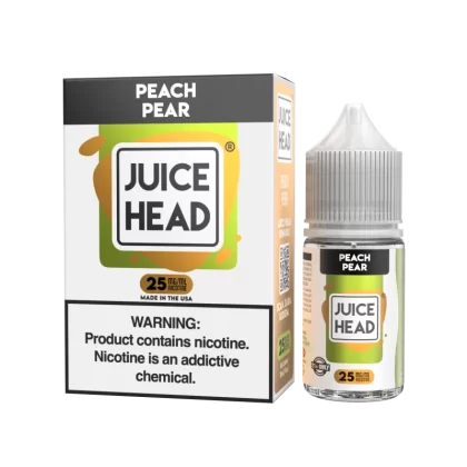 Juice Head Salt Peach Pear eJuice - Vape Product; Vape Product, Vape Product (5A9D6E)