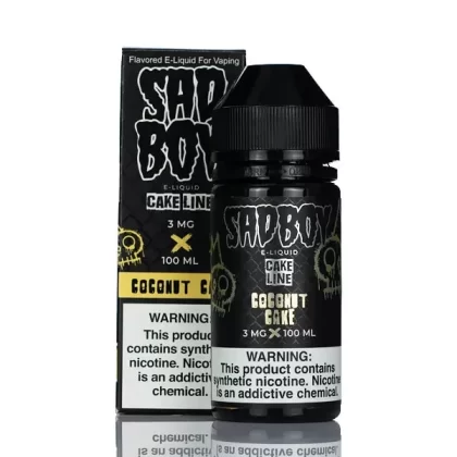 Sadboy TFN E-liquid - Coconut Cake - 100ml - 3mg