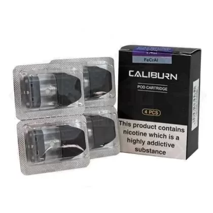 Uwell Caliburn Pod Cartridge 1.4 Ohm 4 pack - Ejuicewarehouse