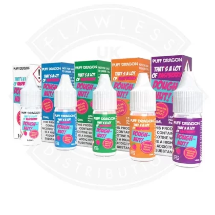 Raspberry Doughnut by Puff Dragon TPD Compliant – 10ml