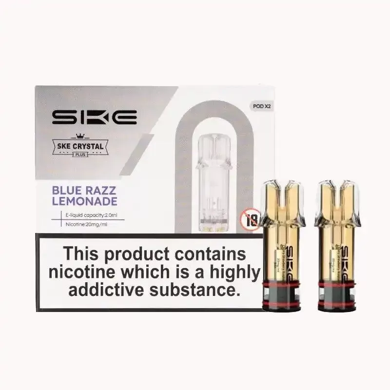 SKE Crystal Plus Prefilled Pods - Cherry Strawberry Raspberry - Image 3