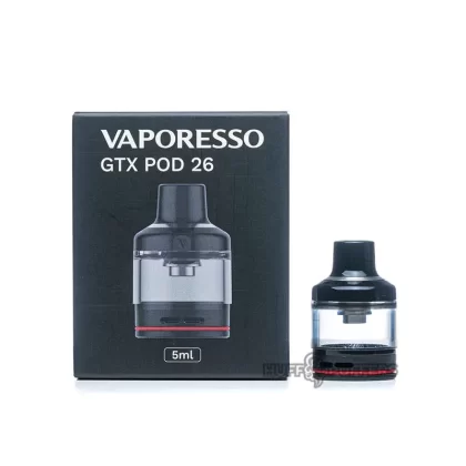 Vaporesso GTX Pod 26 - Black (7EAAD7)