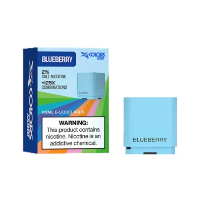 Zlabs Zcolors Mini Blueberry Pod - Nicotine Strength#Blueberry (9AE011)