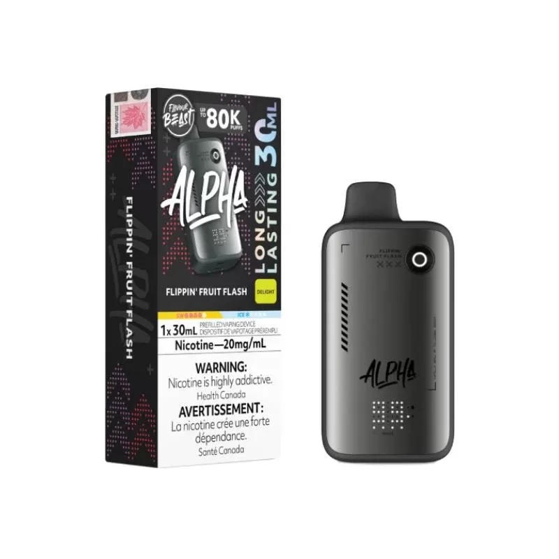 Flavour Beast – Alpha Flippin’ Fruit Flash 80K Disposable Vape