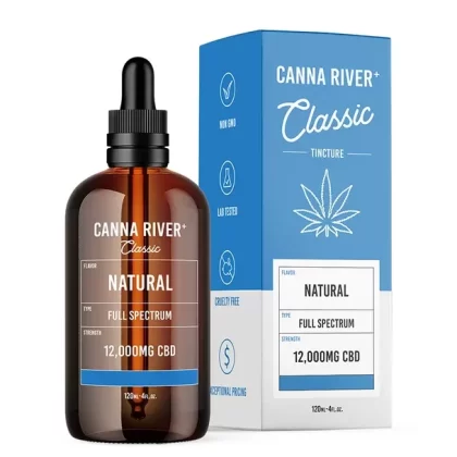 Canna River CBD Oil – Classic Full Spectrum Tincture – Natural - Vape Store