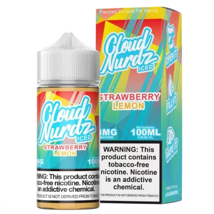 Cloud Nurdz TFN Premium E-Liquid 100ml - ICED Guava Passion / 3mg