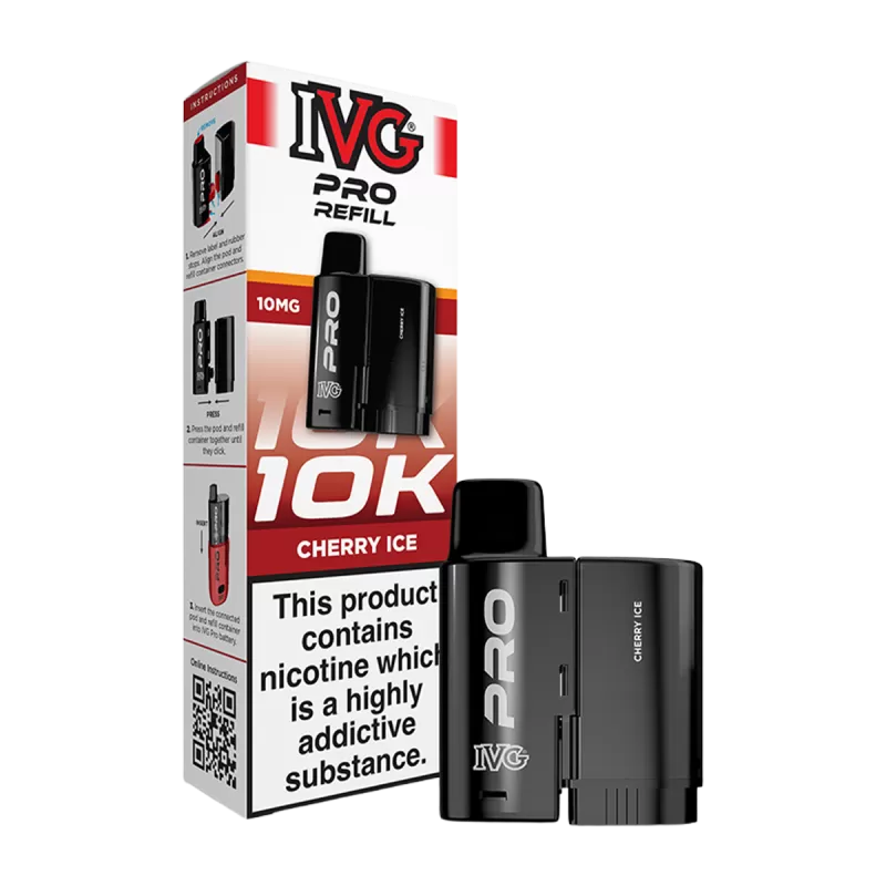 Cherry Ice IVG Pro 12 Refill Pack - Ecigwizard - Image 2