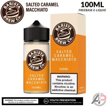 Barista Brew Co Salted Caramel Macchiato E-Liquid 100mL