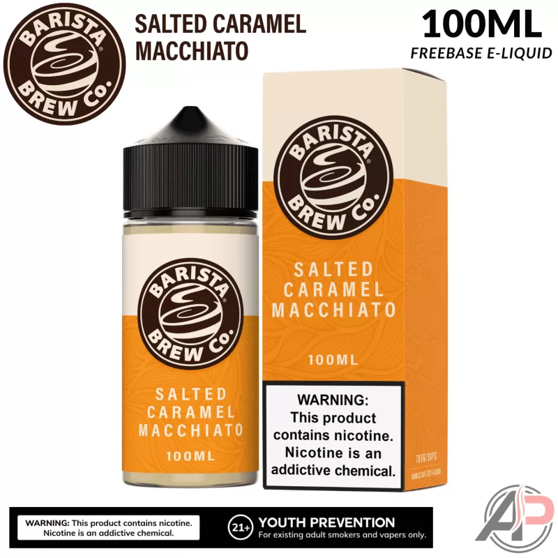 Barista Brew Co Salted Caramel Macchiato E-Liquid 100mL