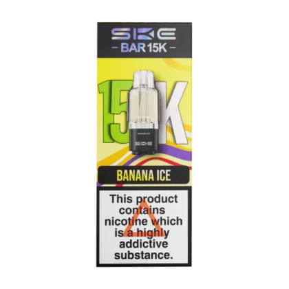 SKE Bar 15K Refill Pod Banana Ice - 20mg