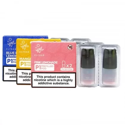 4x Packs of Elf Bar Mate 500 Pre-Filled E-Liquid Pods – Mix And Match – TPD - Vapestorm Co