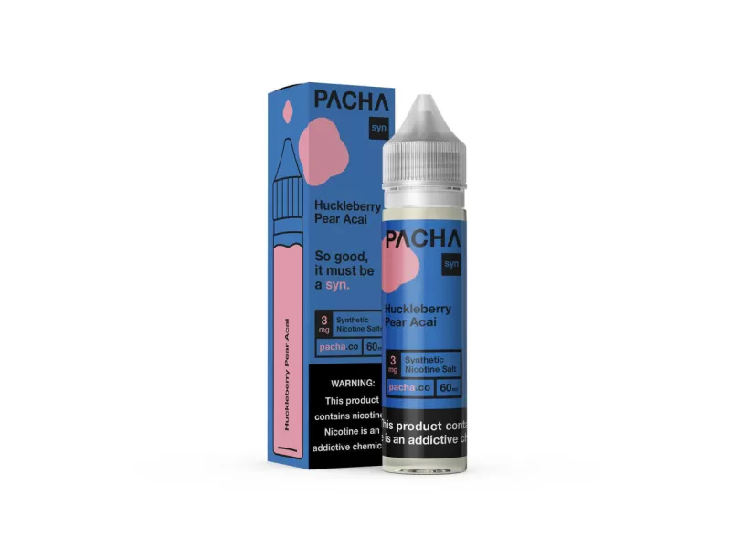 Pacha Syn E-Liquid 60ml - White Peach Ice / 12mg - Vapeciga - Image 3