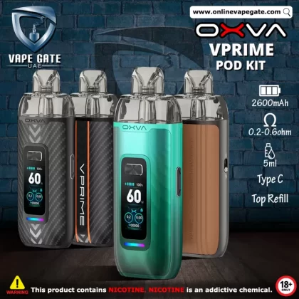 Oxva - VPrime Pod Kit 2600mAh - Black Carbon