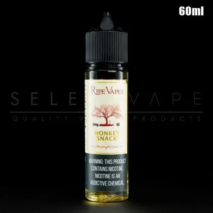 Ripe Vapes – Monkey Snack Eliquid 60ml