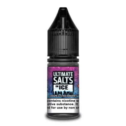 Ultimate Salts – On Ice: Grape Strawberry – 10ml - Vapestorm Co