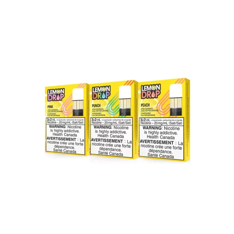 Lemon Drop Prefilled Ejuice Pods – S compatible